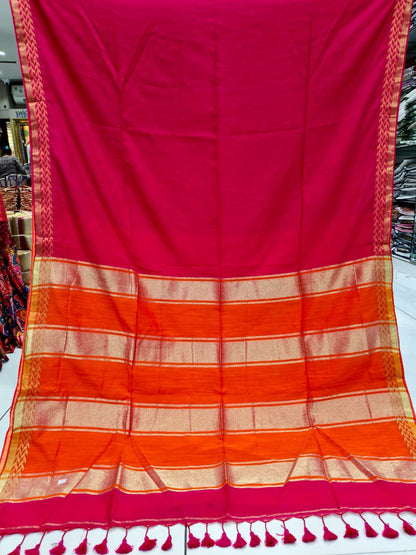 Pure Handloom Cotton Saree – Summer 2026 Trending Collection