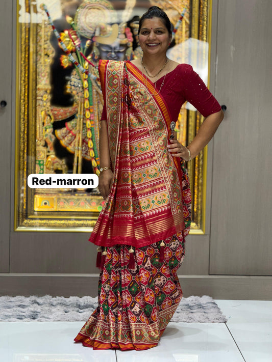 Royal Patola Banarasi Saree
