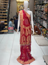 Bandhani Georgette Saree