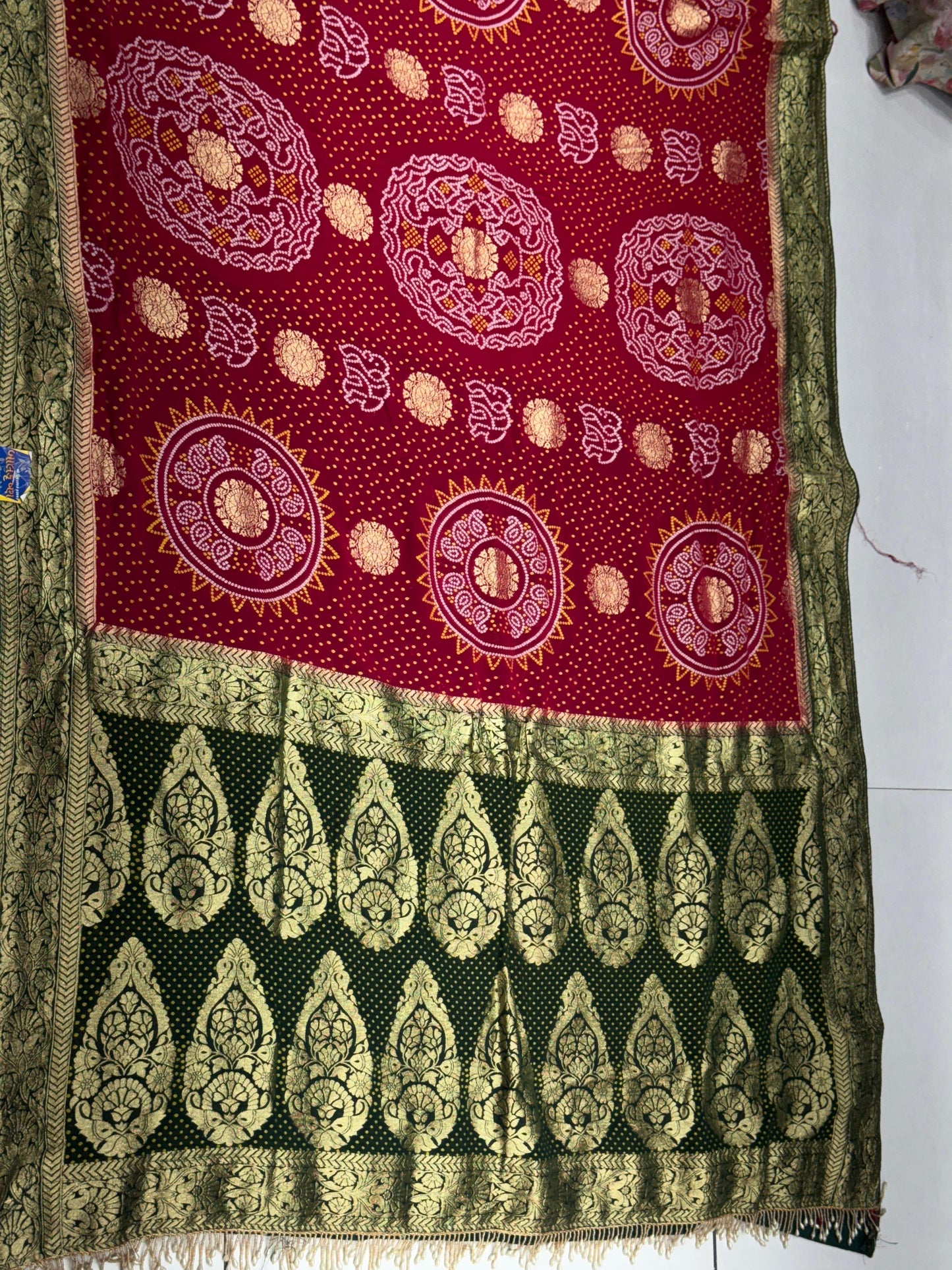 Bandhani Georgette Saree