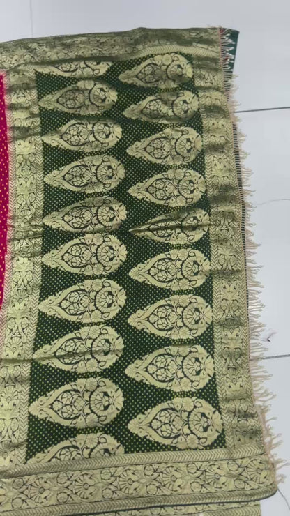 Bandhani Georgette Saree