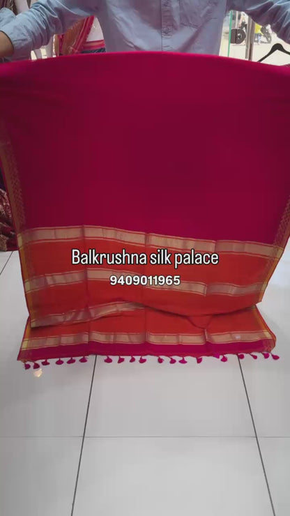 Pure Handloom Cotton Saree – Summer 2026 Trending Collection