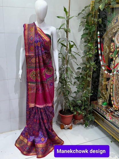 Manekchow Design Surati Patola Super Hit Collection